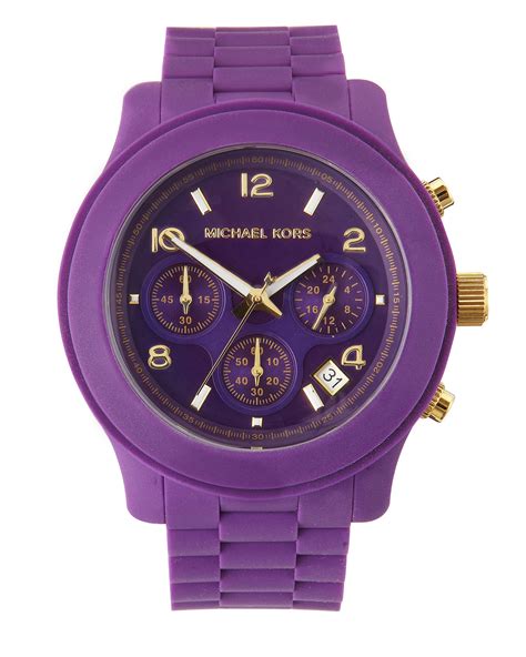 michael kors purple watches acrylic|michael kors purple watch.